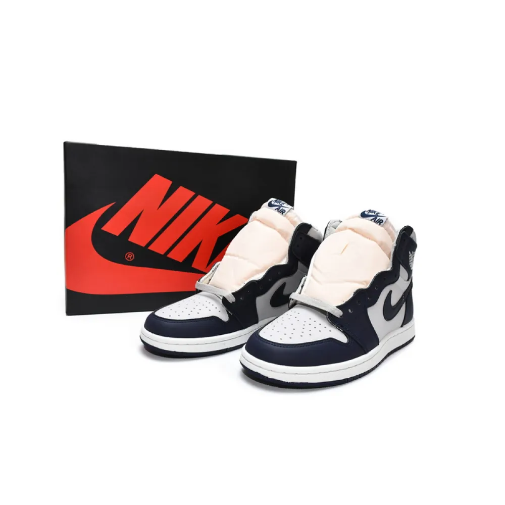 XH Air Jordan 1 High 85 Georgetown College Navy