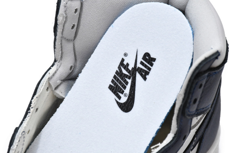 XH Air Jordan 1 High 85 Georgetown College Navy