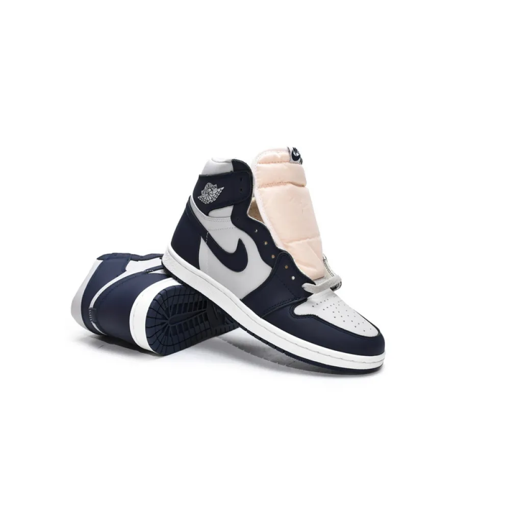 XH Air Jordan 1 High 85 Georgetown College Navy