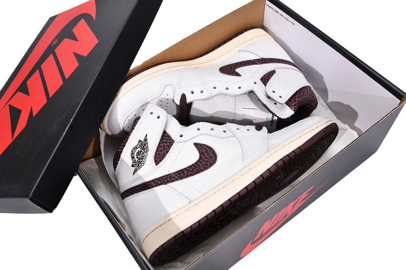 XH Air Jordan 1 High OG SailBurgundy Crush