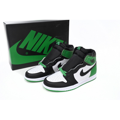 XH  Air Jordan 1 HighLucky Green 02
