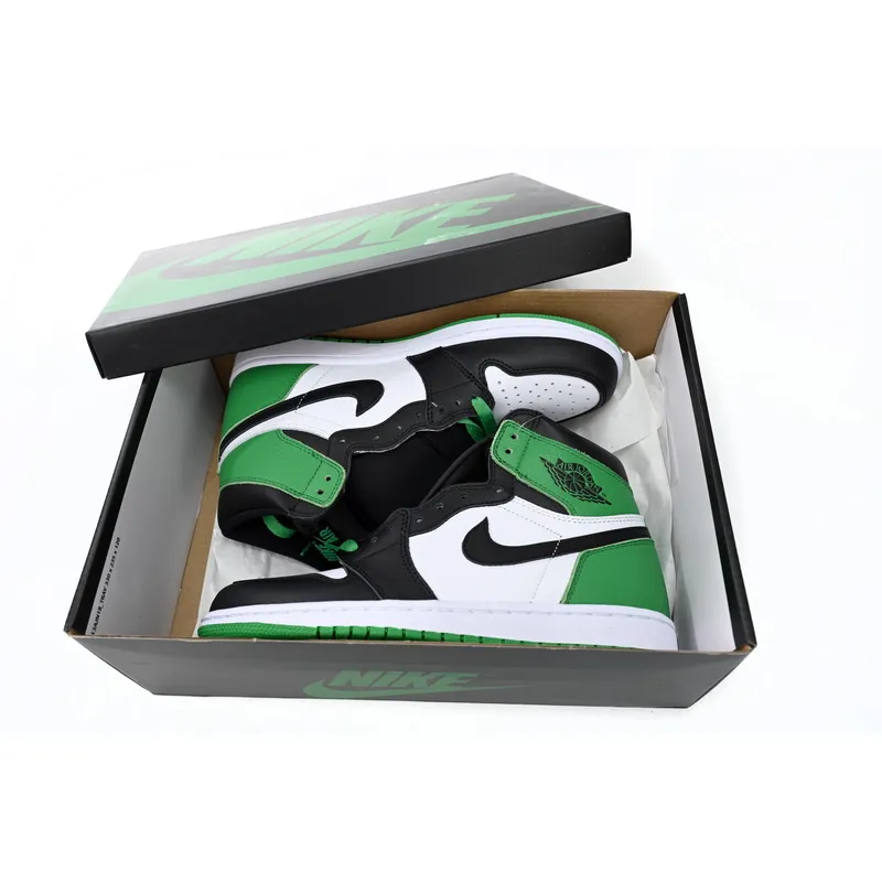 XH  Air Jordan 1 HighLucky Green