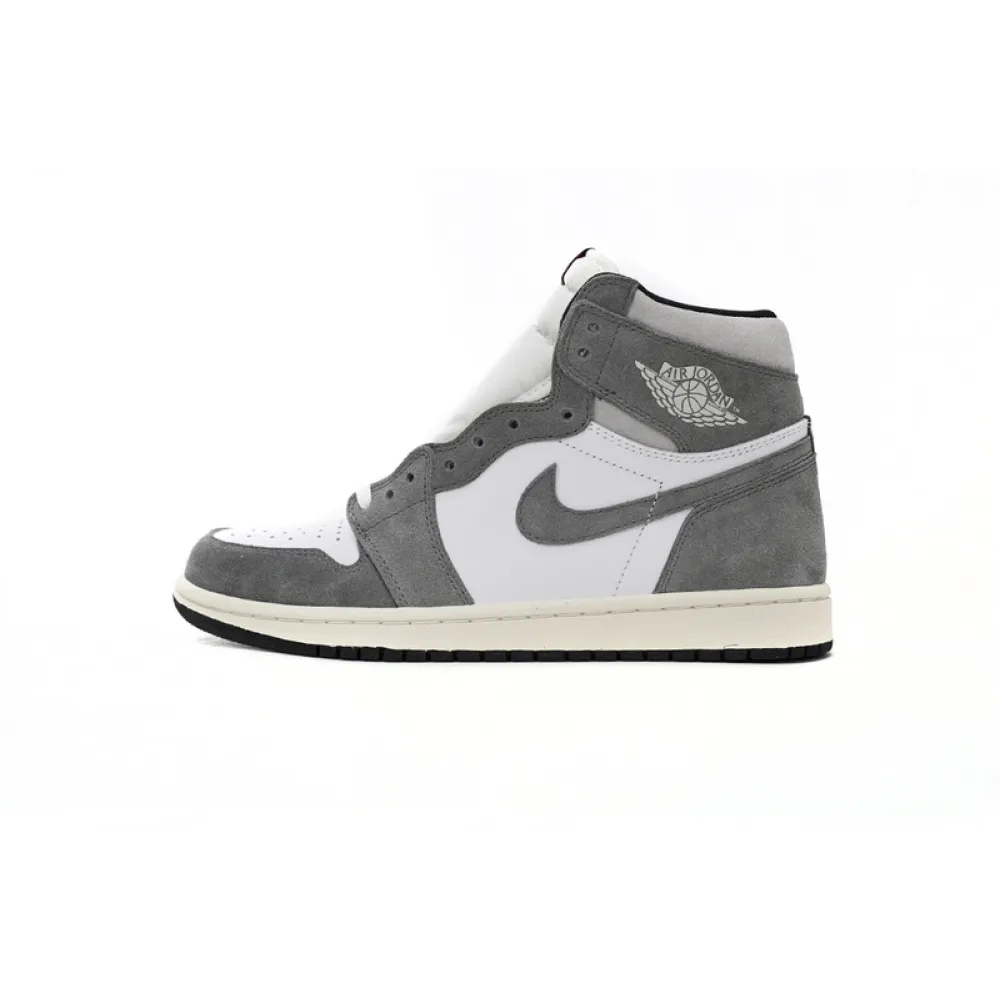 XH Air Jordan 1 High OG “Washed Heritage”Wash Black