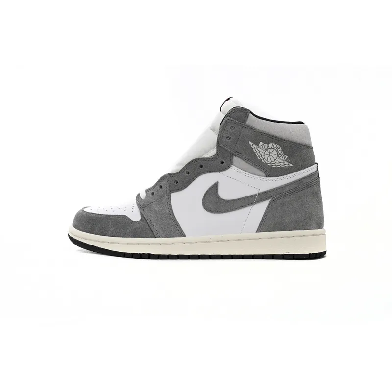 XH Air Jordan 1 High OG “Washed Heritage”Wash Black