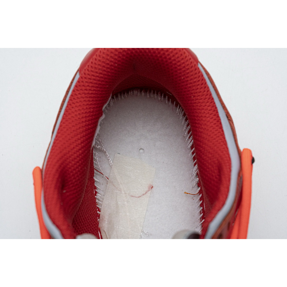 SX OFF White X Nike Dunk Low University Red