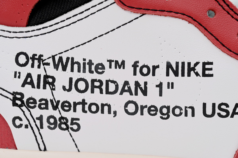    OFF-WHITE x Air Jordan 1 High OG 10X“Chicago”