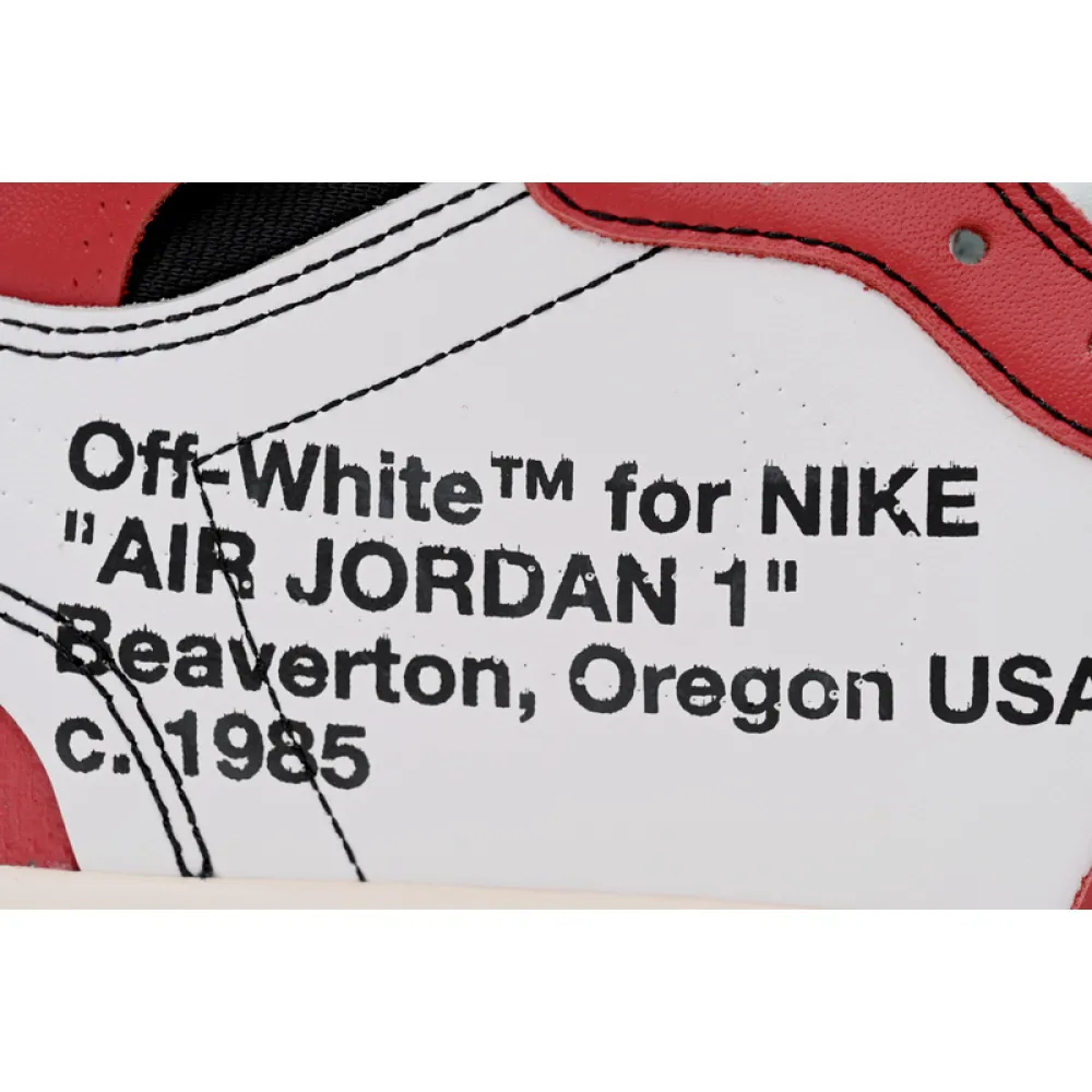    OFF-WHITE x Air Jordan 1 High OG 10X“Chicago”