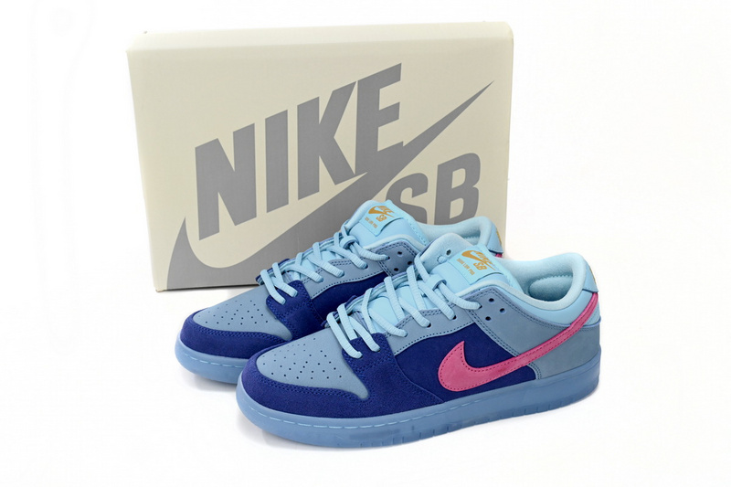 SX Run The Jewels × Nike Dunk SB Low Blue Haired Monster