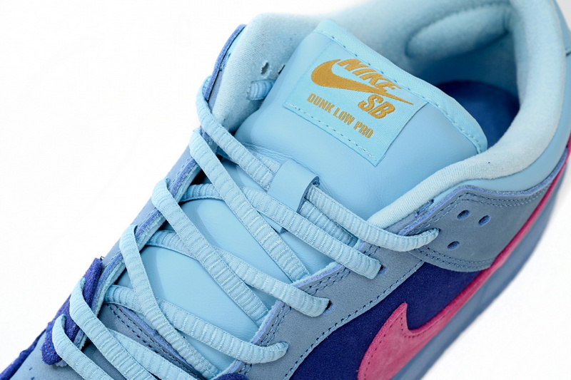 SX Run The Jewels × Nike Dunk SB Low Blue Haired Monster