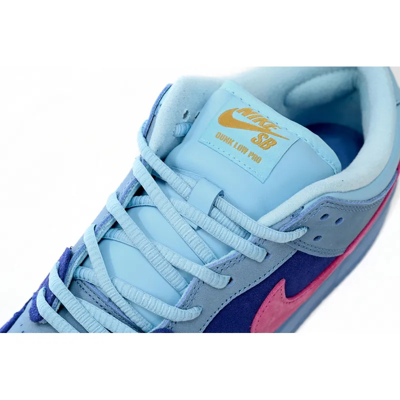 SX Run The Jewels × Nike Dunk SB Low Blue Haired Monster
