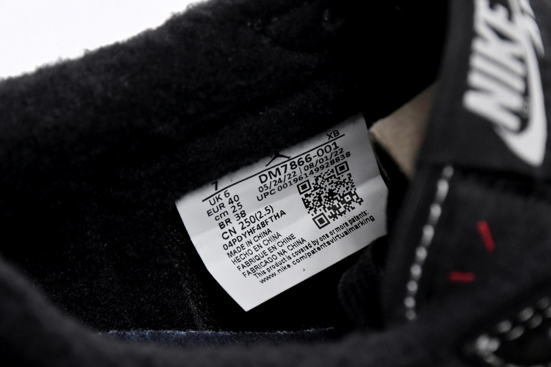  XP   Travis Scott x Air Jordan 1 Low OG SP Black Phantom