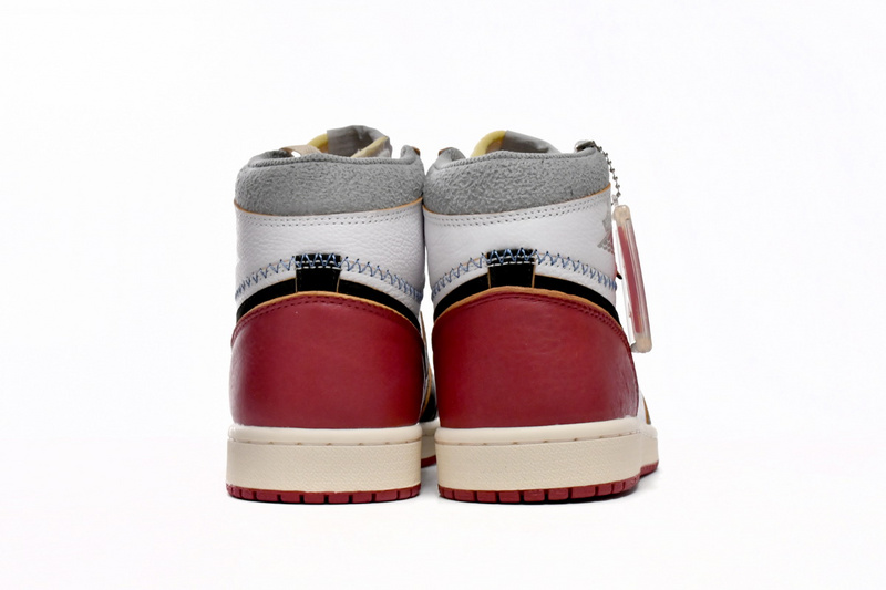  XP Union X Air Jordan 1 OG Hi Retro“Black Toe” 