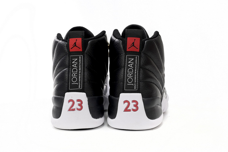A1  Air Jordan 12 Black And “Playoffs”