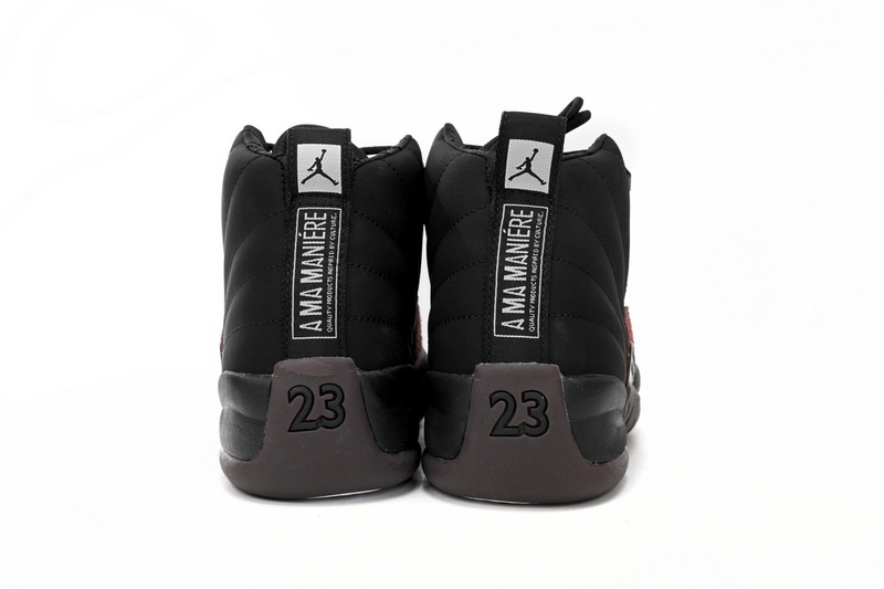 A1 A Ma Maniére x Air Jordan 12 Black Wine Red