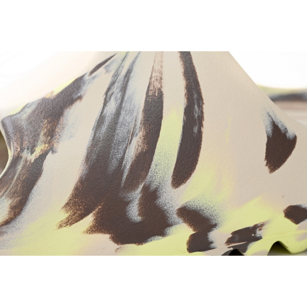 Adidas Yeezy Slide Enflame Oil Painting Ink Yellow
