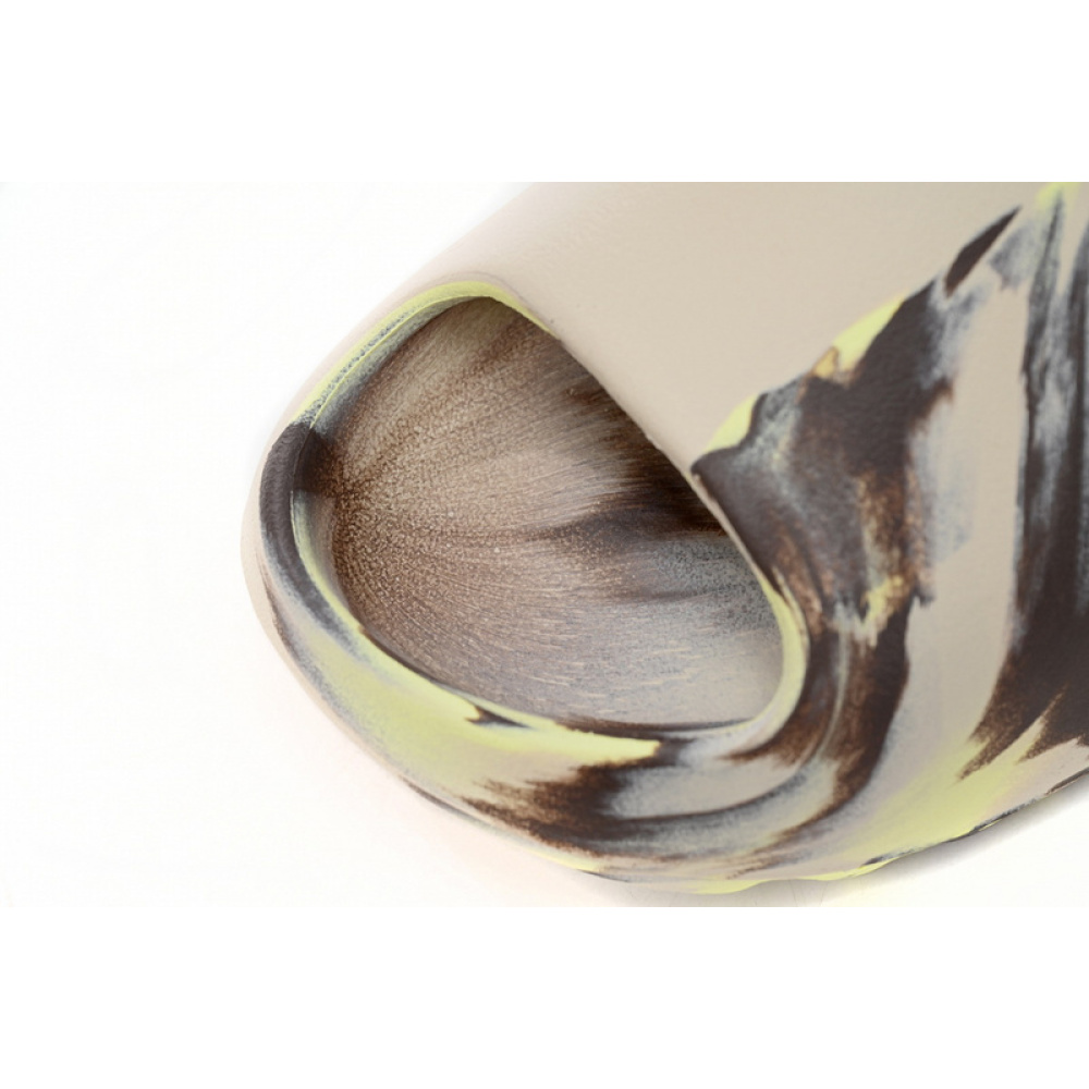 Adidas Yeezy Slide Enflame Oil Painting Ink Yellow
