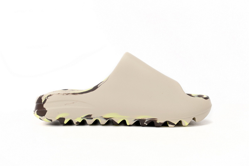 Adidas Yeezy Slide Enflame Oil Painting Ink Yellow