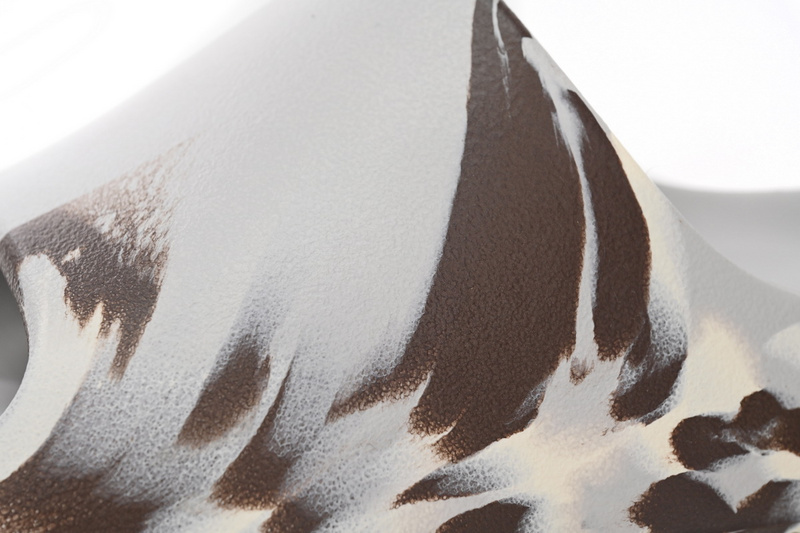 Adidas Yeezy Slide Enflame Oil Painting White Grey