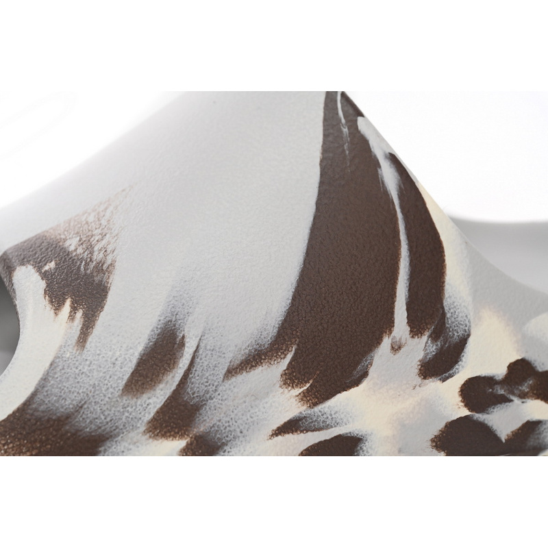 Adidas Yeezy Slide Enflame Oil Painting White Grey