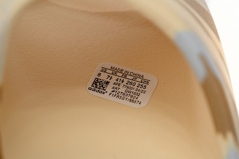 Adidas Yeezy Slide Enflame Oil Painting White Yellow