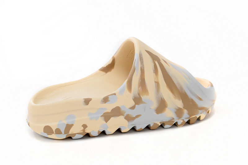 Adidas Yeezy Slide Enflame Oil Painting White Yellow