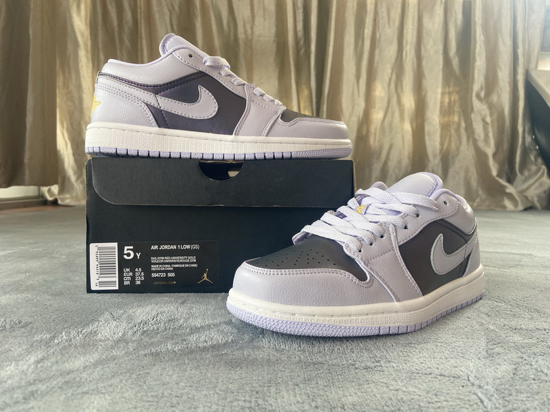 XH Air Jordan 1 Low Oxygen Purple
