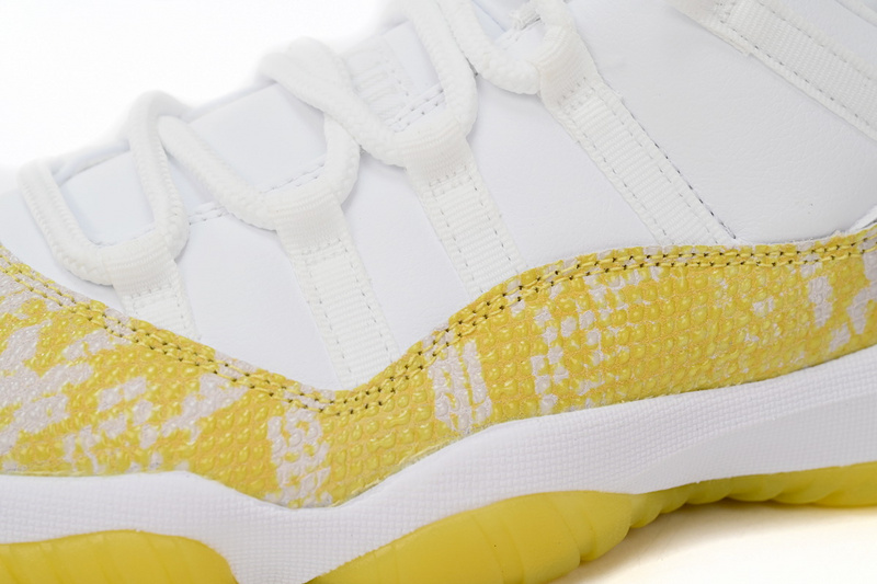 XH Air Jordan 11 Retro Low WMNS “Yellow Snakeskin