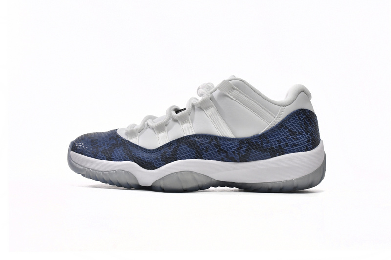 XH Air Jordan 11 Retro Low Navy Snakeskin