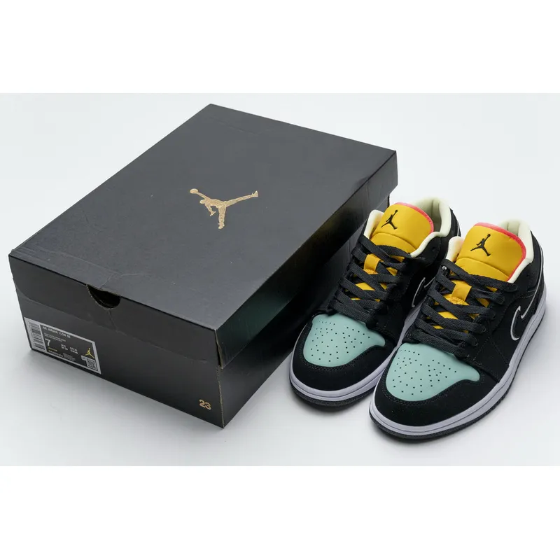 XH Air Jordan 1 Low SE Pink Orange Blue