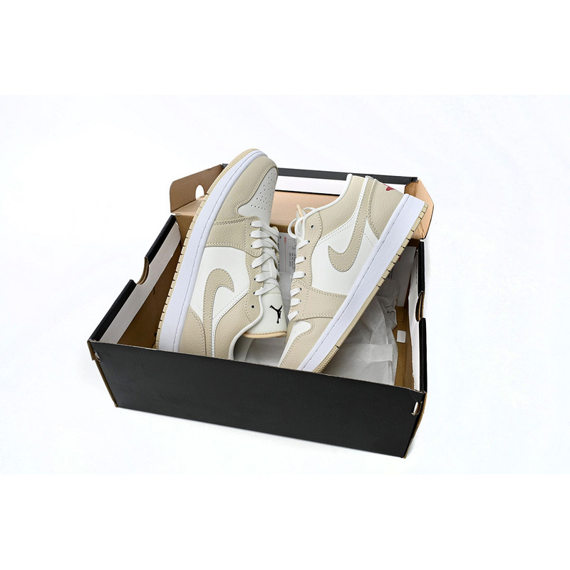 XH Air Jordan 1 Low Yellow Canvas