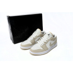 XH Air Jordan 1 Low Yellow Canvas
