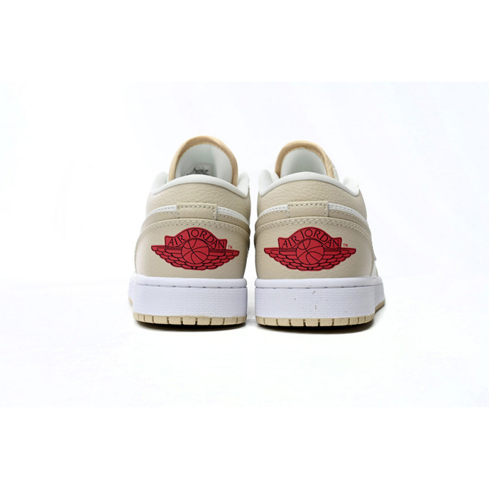 XH Air Jordan 1 Low Yellow Canvas