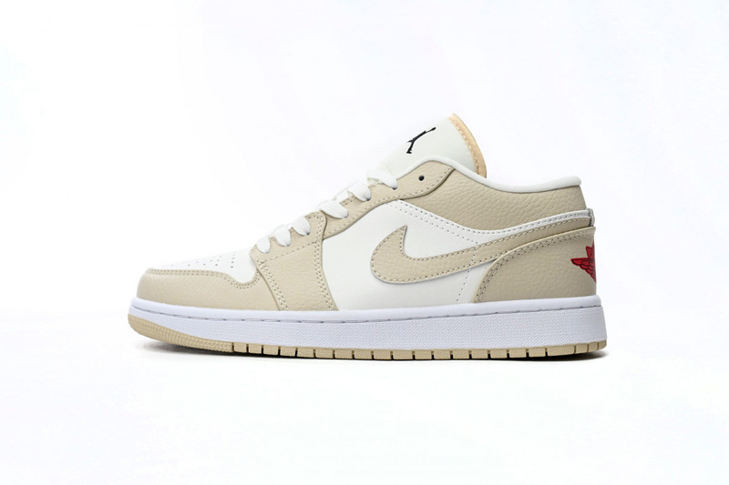 XH Air Jordan 1 Low Yellow Canvas