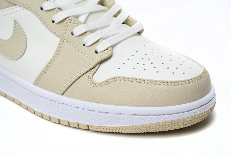 XH Air Jordan 1 Low Yellow Canvas