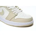 XH Air Jordan 1 Low Yellow Canvas