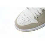 XH Air Jordan 1 Low Yellow Canvas