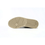 XH Air Jordan 1 Low Yellow Canvas