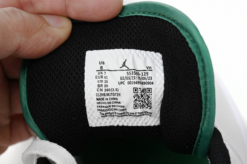 XH Travis Scott x Air Jordan 1 Low White Green