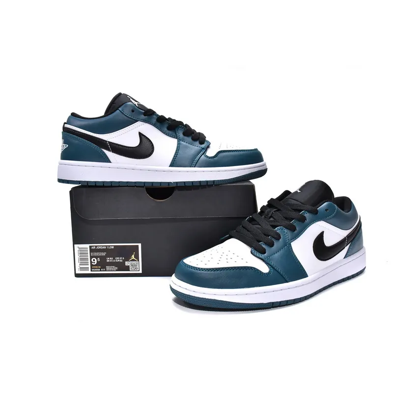 XH Air Jordan 1 Low Dark Teal