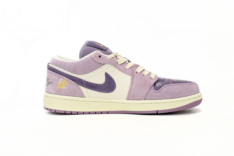 XH Air Jordan 1 Low “International Women's Day”Retro purple