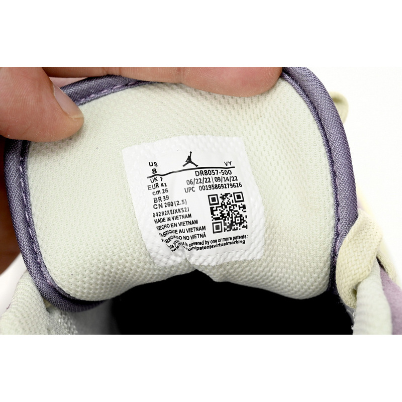 XH Air Jordan 1 Low “International Women's Day”Retro purple