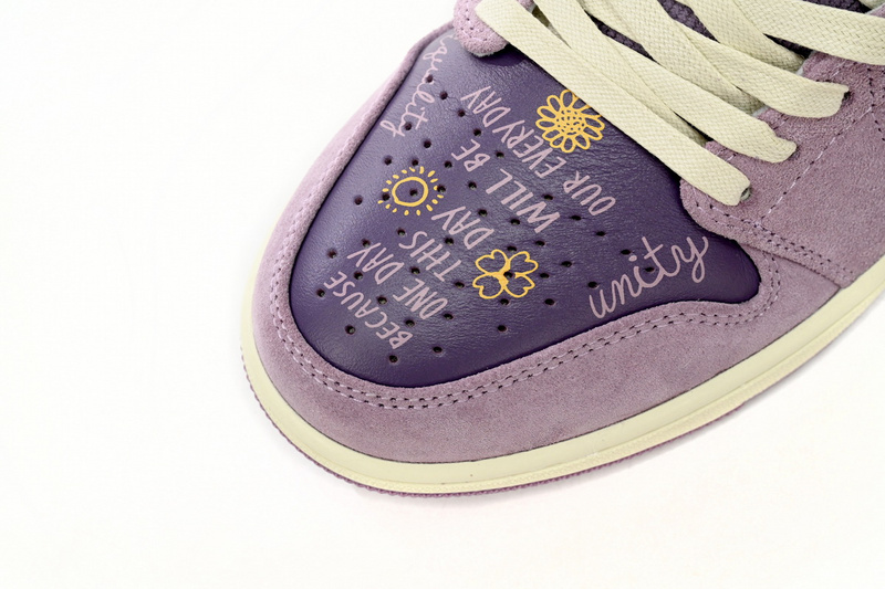 XH Air Jordan 1 Low “International Women's Day”Retro purple