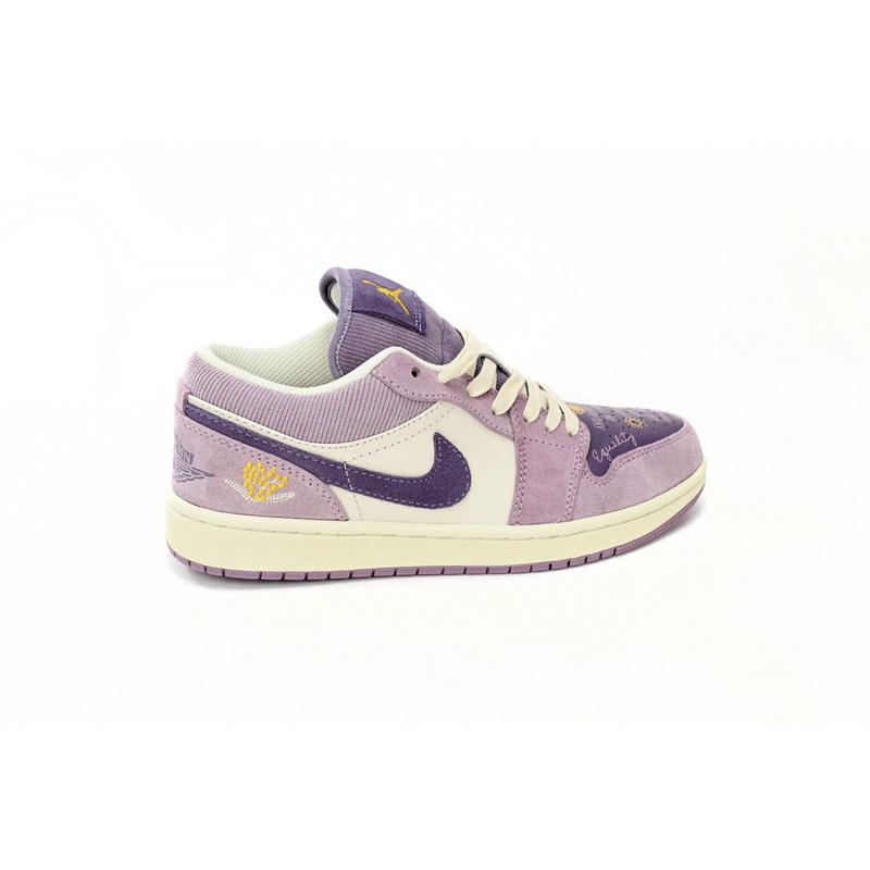 XH Air Jordan 1 Low “International Women's Day”Retro purple