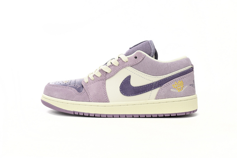XH Air Jordan 1 Low “International Women's Day”Retro purple