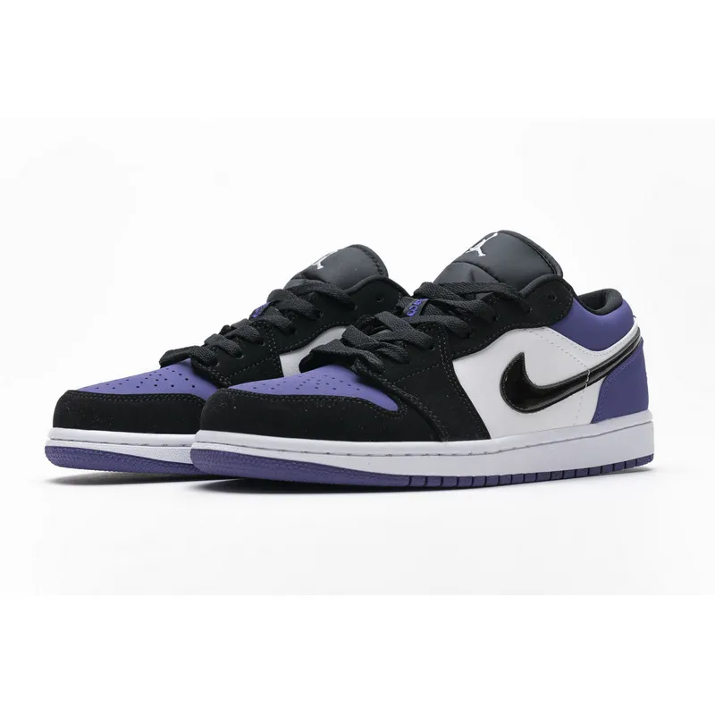 XH Air Jordan 1 Low Court Purple