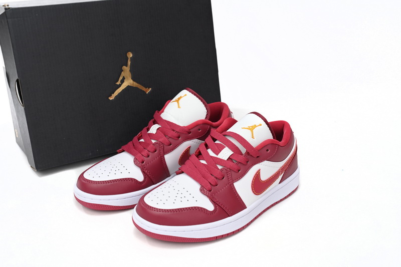 XH Air Jordan 1 Low Whiter'Red