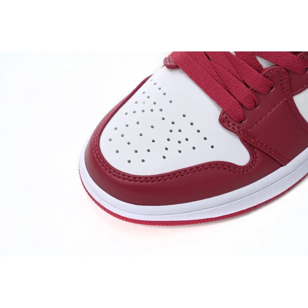 XH Air Jordan 1 Low Whiter'Red