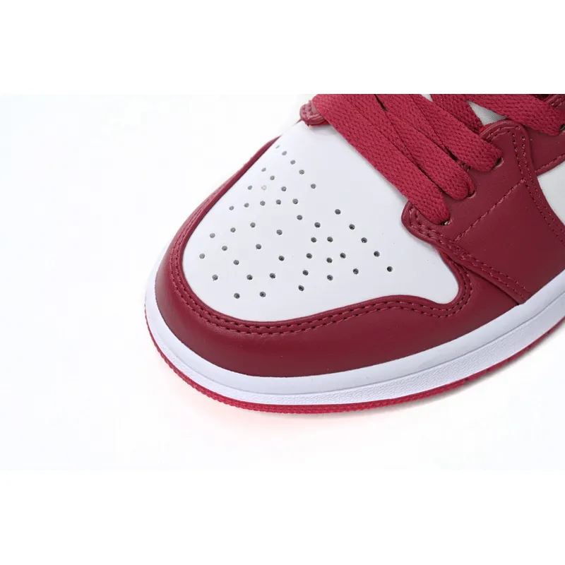 XH Air Jordan 1 Low Whiter'Red