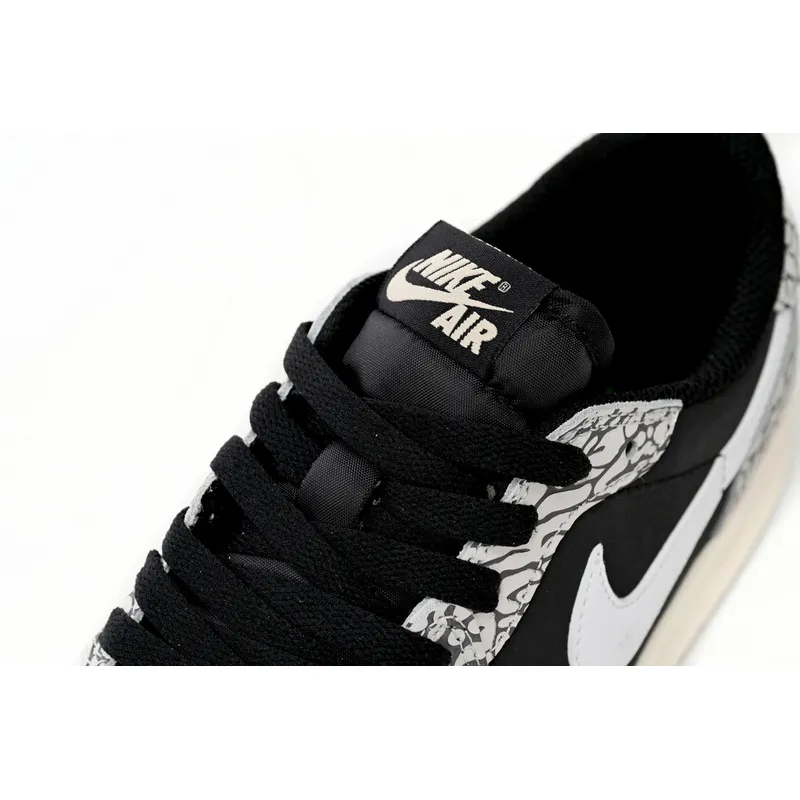 XH Travis Scott x Air Jordan 1 Low Black Gray Burst