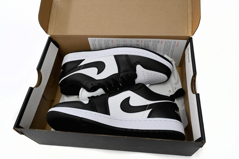 XH Air Jordan 1 Low Black And White